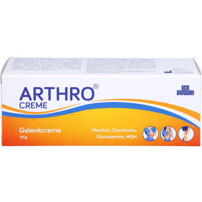 Ice Power Arthro Creme Gelenkcreme, 120 g Creme