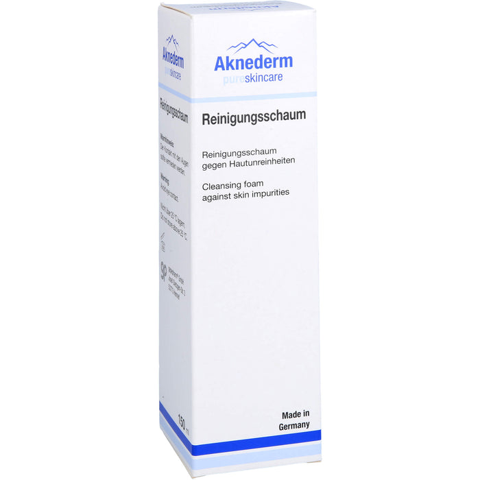 Aknederm Reinigungsschaum, 150 ml Creme