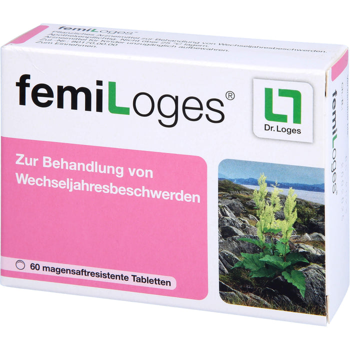 femiLoges Tabletten bei Wechseljahresbeschwerden, 60 St. Tabletten