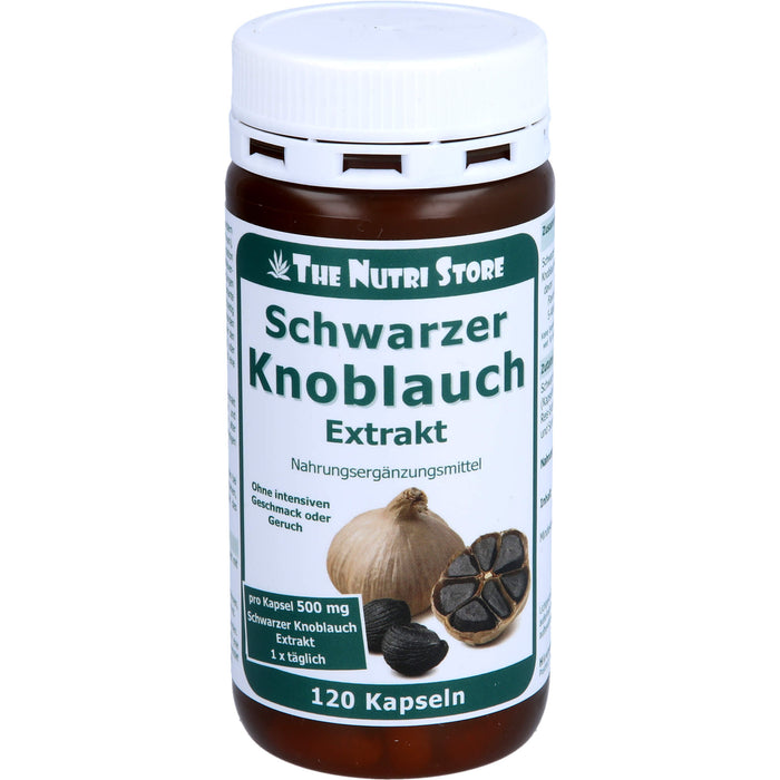 Schwarzer Knoblauch Extrakt 500 mg Kapseln, 120 St KAP