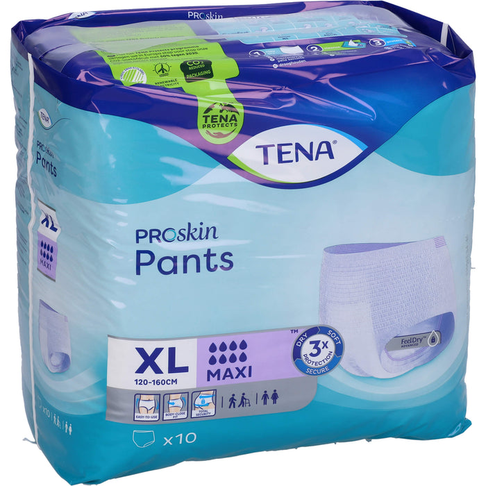 TENA Pants Maxi XL bei Inkontinenz, 10 St. Pants