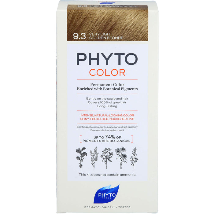 PHYTOCOLOR 9,3 Sehr helles Goldblond, 1 St