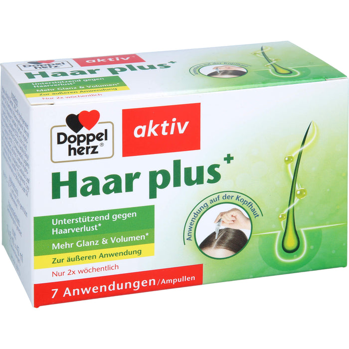 Doppelherz Haar plus Ampullen, 7 pcs. Ampoules