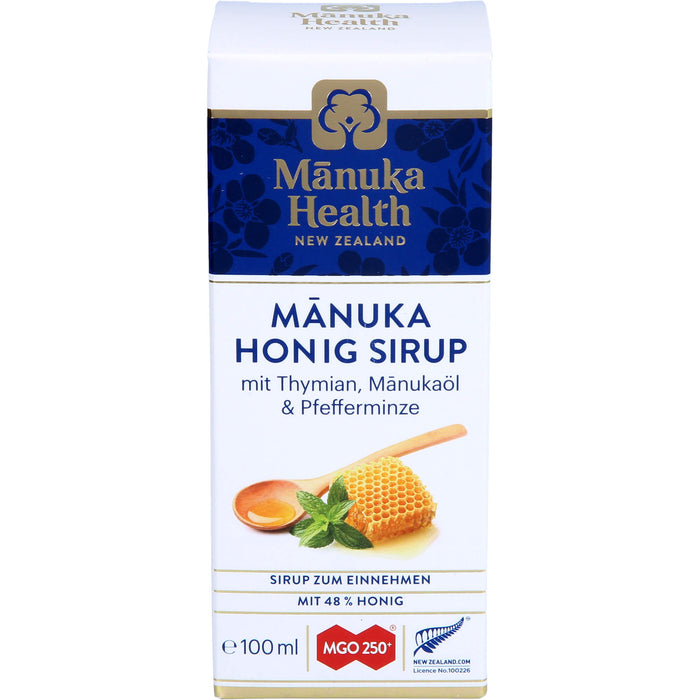 Manuka Health MGO 250+ Manuka Honig Sirup, 100 ml Lösung