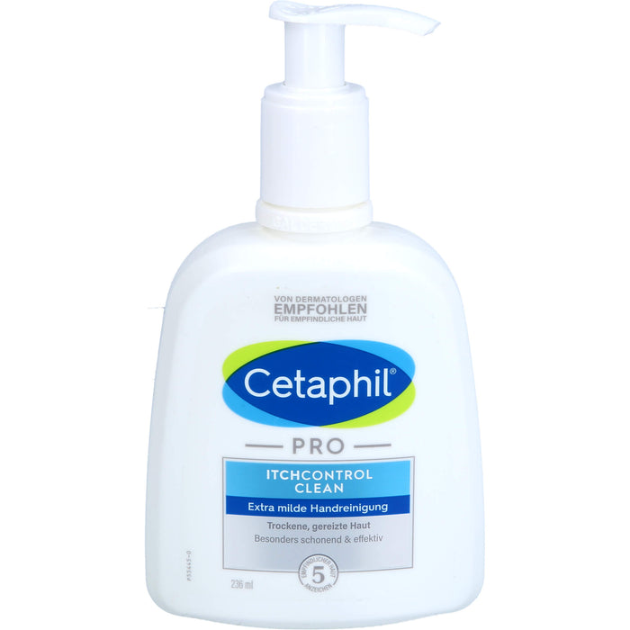 Cetaphil pro ItchControl Clean extra milde Handreinigung für strapazierte Hände, 236 ml Crème