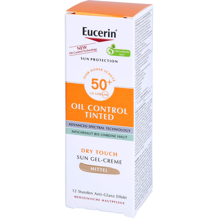 Eucerin Sun Oil C. Tinted 50+ Mittel, 50 ml CRE