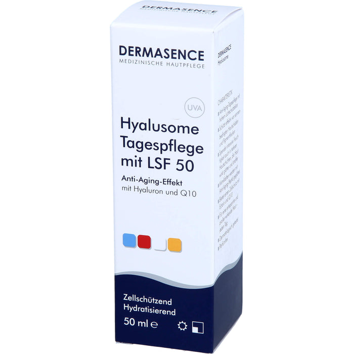 DERMASENCE Hyalusome Tagespflege LSF 50 zellschützend und hydratisierend, 50 ml Lotion