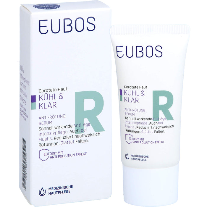 EUBOS KÜHL & KLAR Anti-Rötung Serum, 30 ml KON