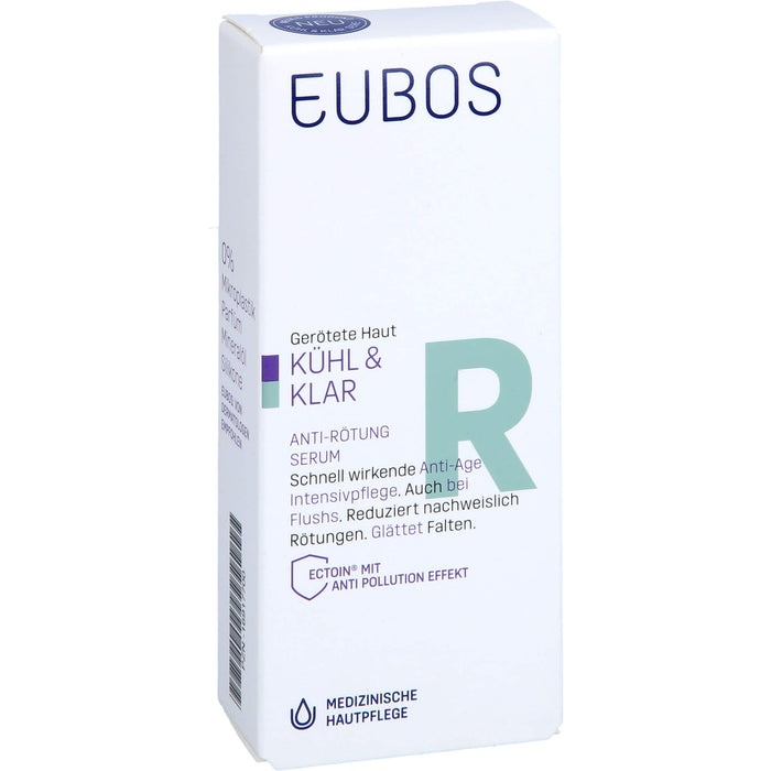 EUBOS KÜHL & KLAR Anti-Rötung Serum, 30 ml KON