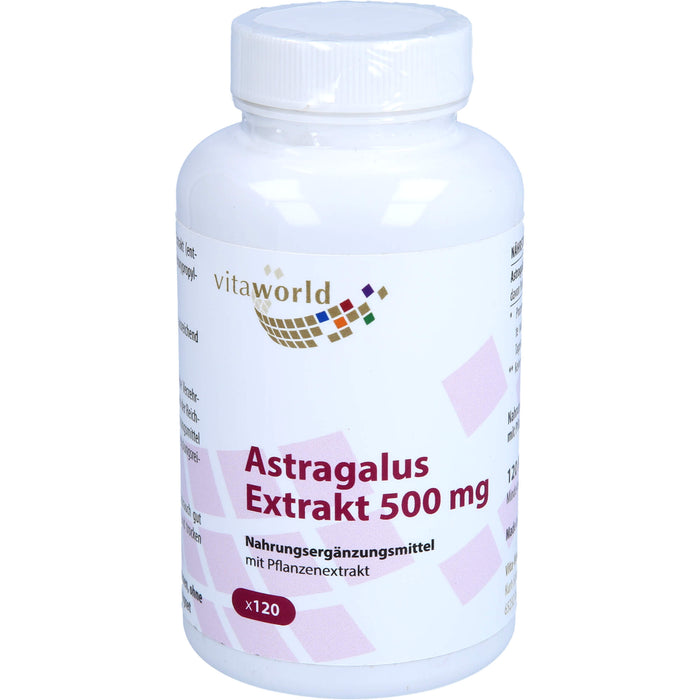 Astragalus Extrakt 500 mg, 120 St KAP