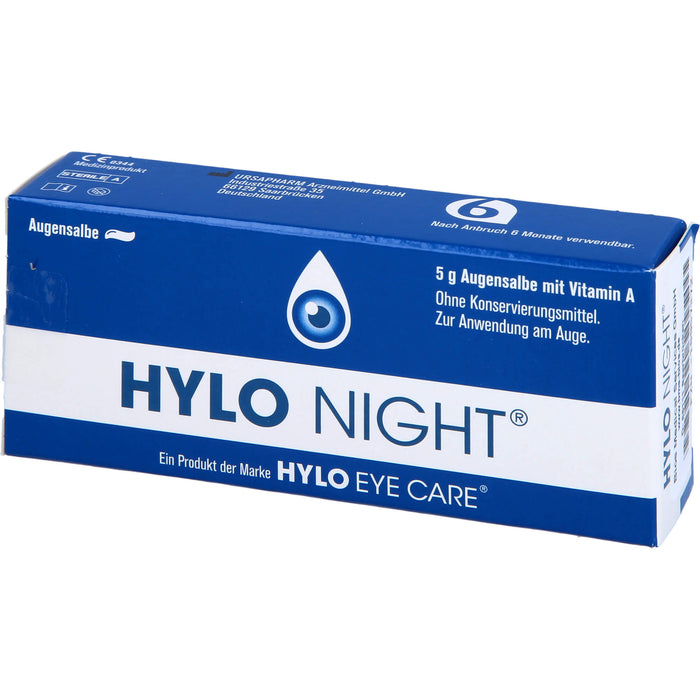 Hylo Night Augensalbe, 5 g Onguent