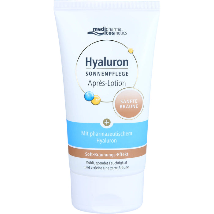 medipharma comestics Hyaluron Sonnenpflege Apres-Lotion sanfte Bräune, 150 ml Solution