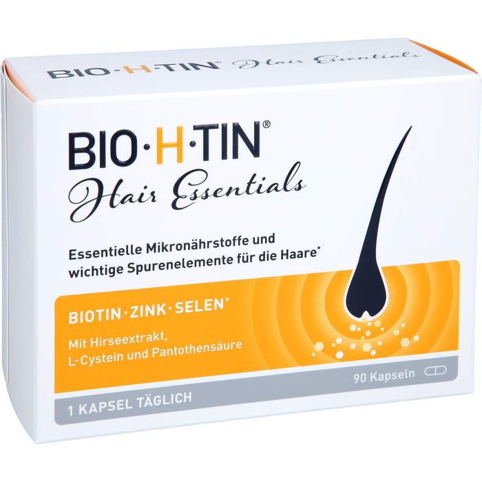 BIO-H-TIN Hair Essentials Mikronährstoff-Kapseln für die Haare, 90 St. Kapseln