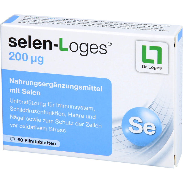 selen-Loges 200 µg Tabletten, 60 pcs. Tablets