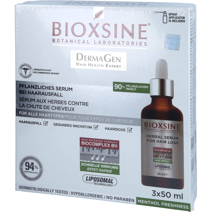 BIOXSINE Dg SERUM FÜR HAARAUSFALL, 3X50 ml