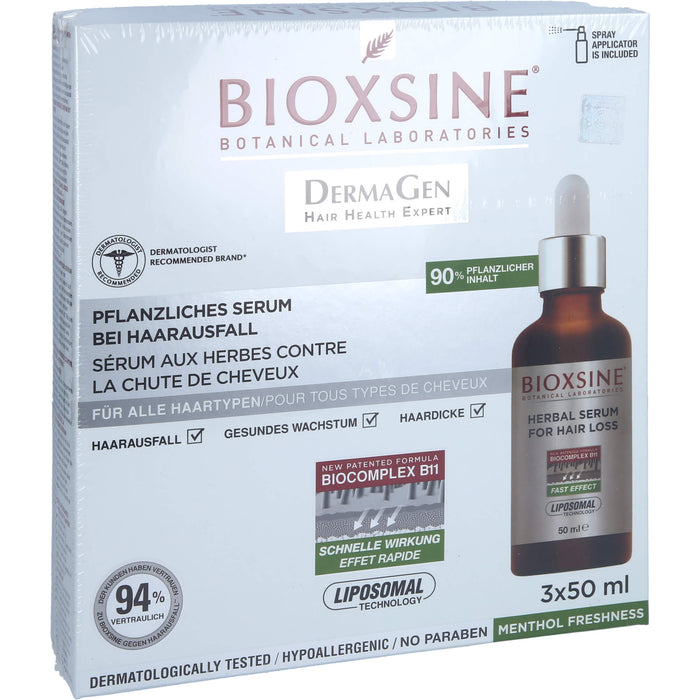 BIOXSINE Dg SERUM FÜR HAARAUSFALL, 3X50 ml