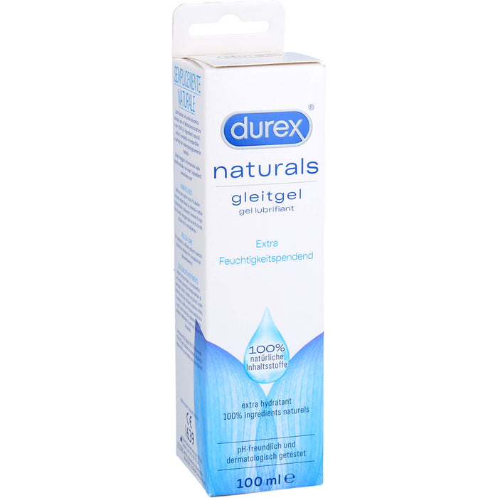 Durex Naturals Gleitgel Feuchtigkeitsspendend, 100 ml GEL