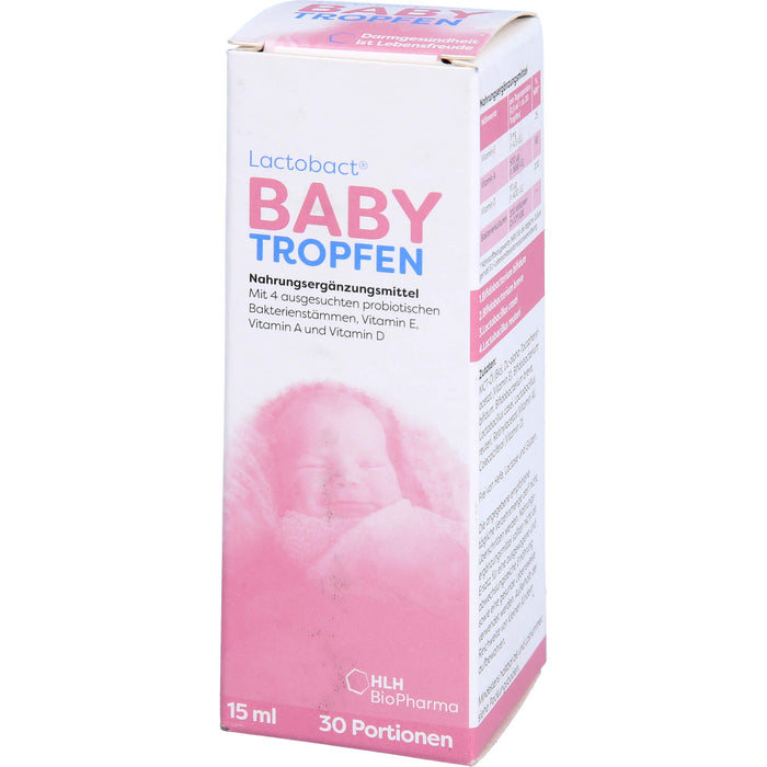 Lactobact BABY TROPFEN, 15 ml TEI