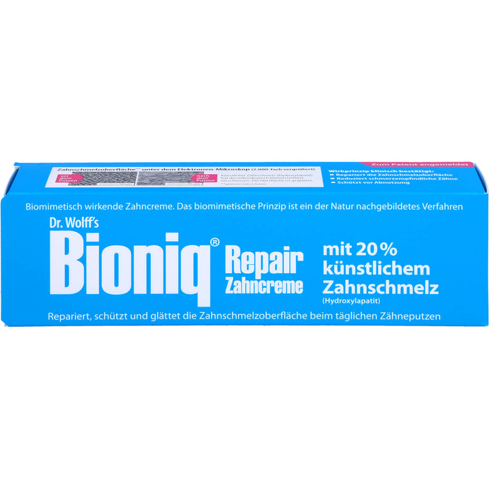 Bioniq Repair-Zahncreme, 75 ml Dentifrice