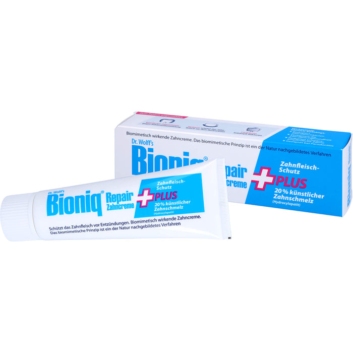 Bioniq Repair-Zahncreme Plus, 75 ml Dentifrice