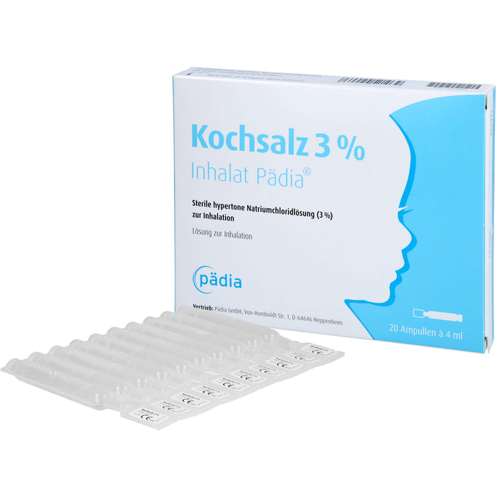 Kochsalz 3 % Inhalat Pädia, 20 St IHA