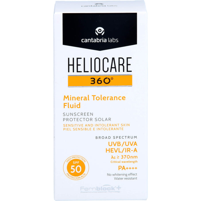 Heliocare Mineral Tolerance Fluid, 50 ml GEL