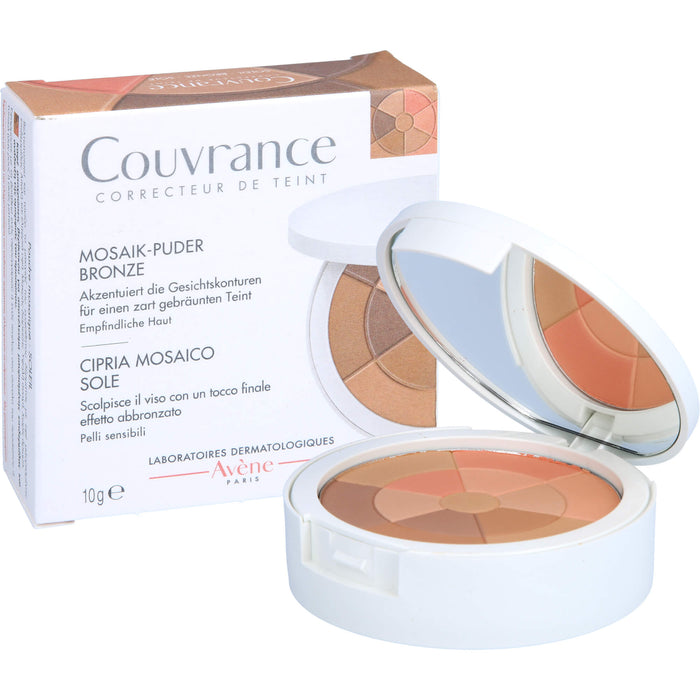 AVENE Couvrance Mosaik-Puder BRONZE m. Schwämmch., 10 g PUD