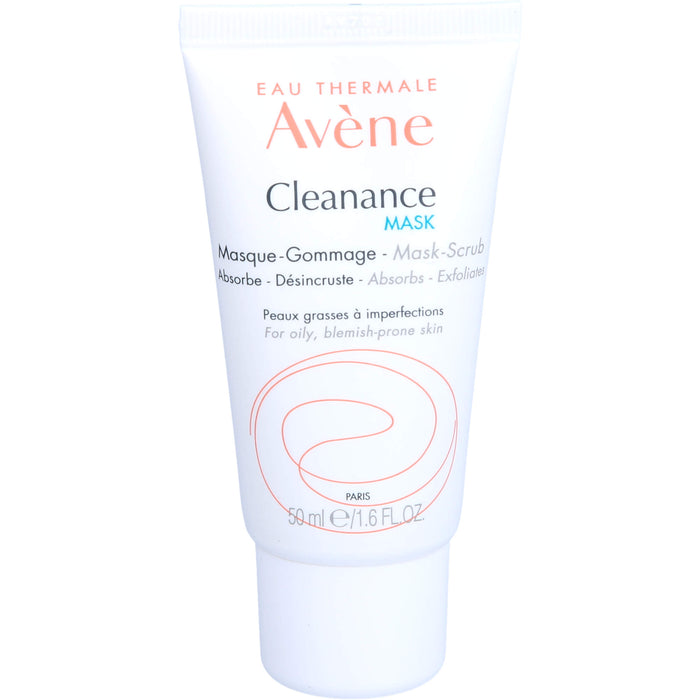 AVENE Cleanance MASK Peeling-Maske nat. Zellulose, 50 ml EMU