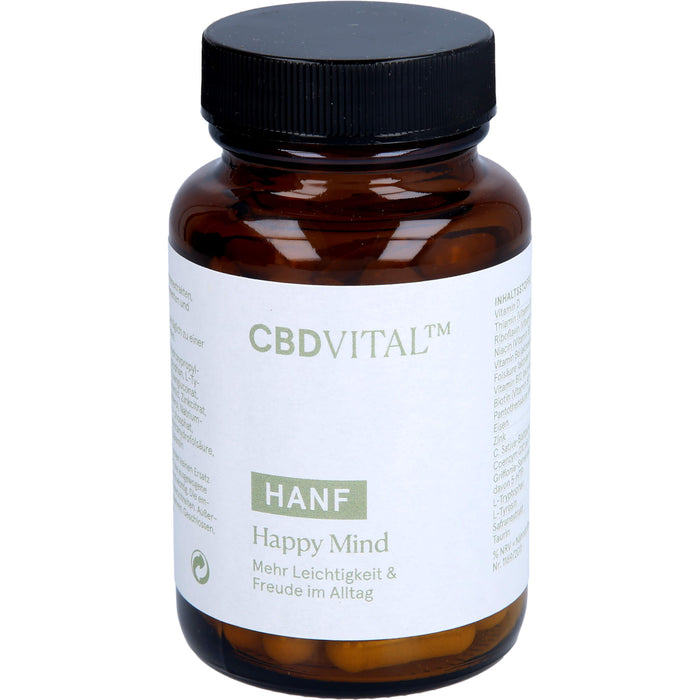 CBD VITAL Hanf Happy Mind, 60 St KAP