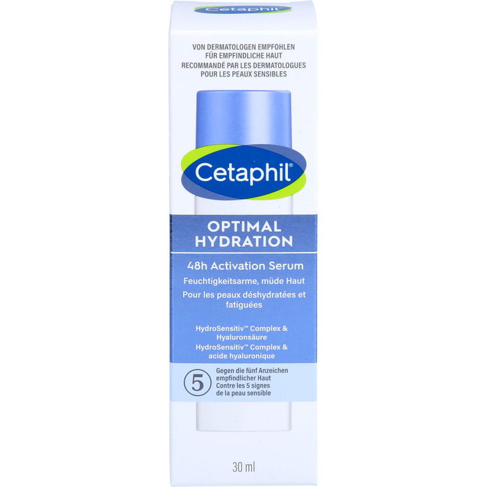 Cetaphil Optimal Hydration 48h Activation Serum, 30 ml Solution