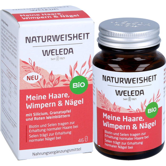 WELEDA NATURWEISHEIT Meine Haare Wimpern & Nägel, 46 St KAP