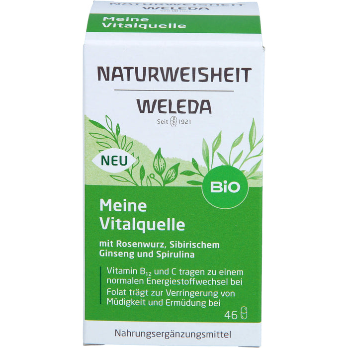 WELEDA NATURWEISHEIT Meine Vitalquelle, 46 St KAP