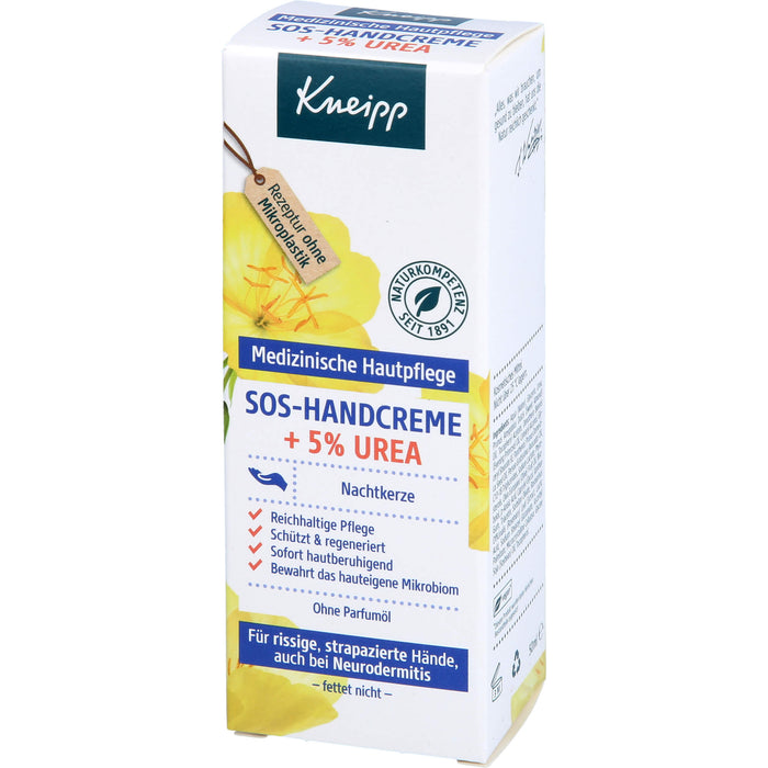 Kneipp SOS-HANDCREME + 5% UREA Nachtkerze, 50 ml CRE