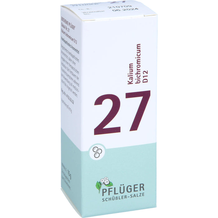 Biochemie Nr.27 Kalium bichromicum D12 Pflüger Globuli, 15 g GLO