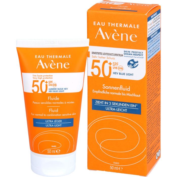 Avène Sonnenfluid SPF 50+ ultra leicht, 50 ml Creme