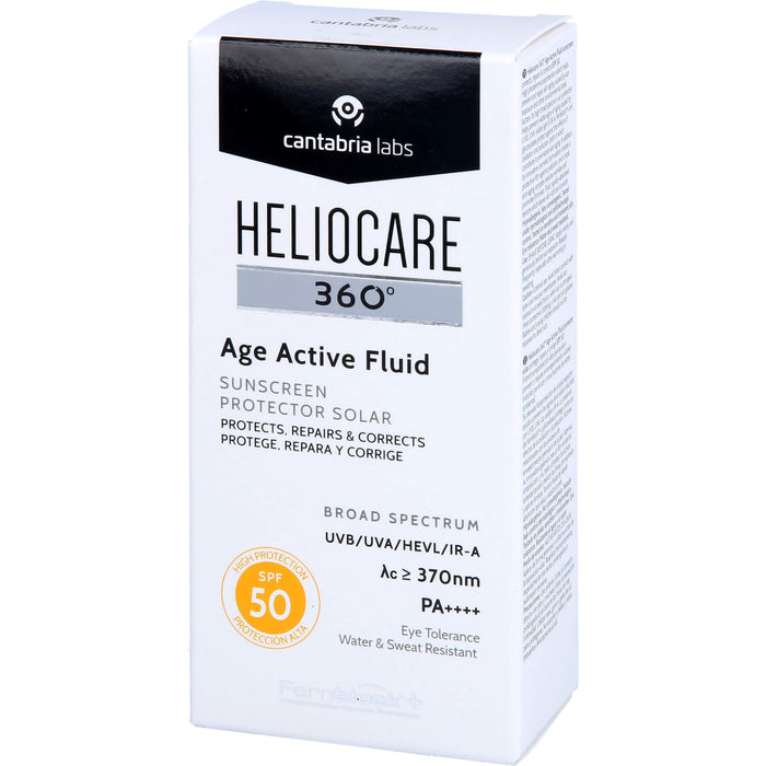 Heliocare 360 Grad Age Active Fluid SPF 50, 50 ml GEL