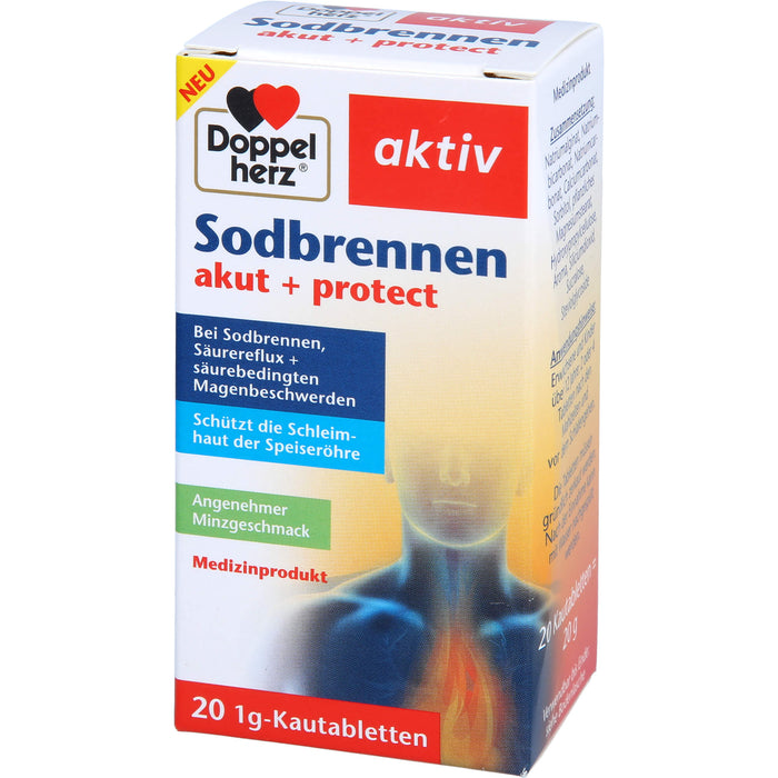 Doppelherz Sodbre Akut+pro, 20 St KTA