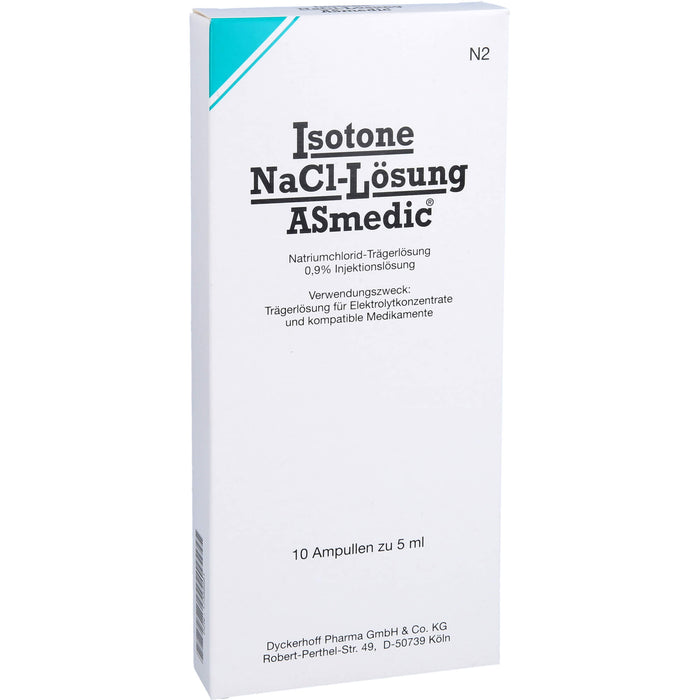 Isotone Nacl Loesu Asmedic, 10X5 ml ILO