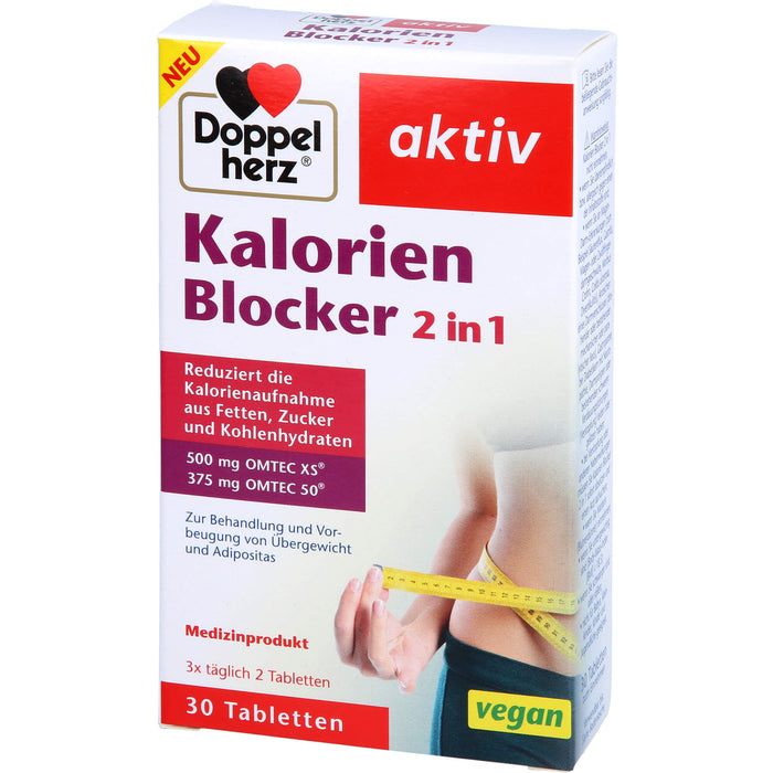 Doppelherz Kalorien Blocker 2 in 1, 30 St TAB