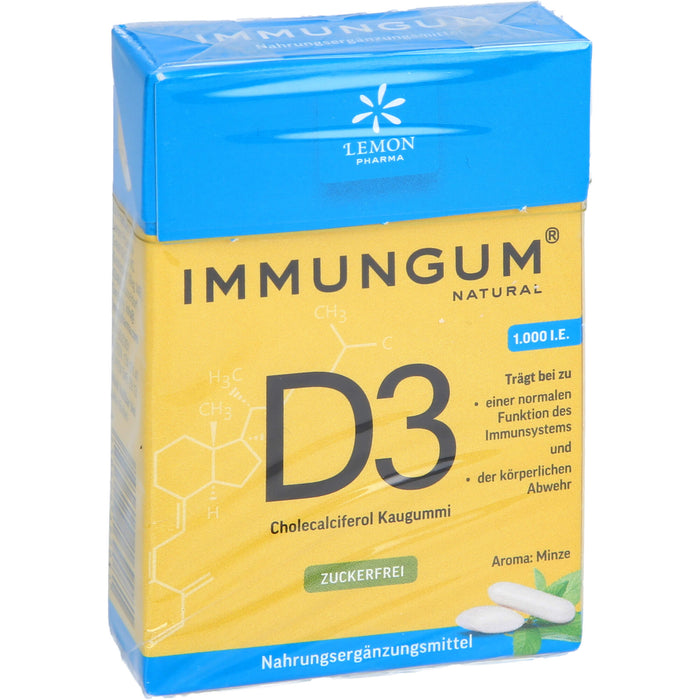 VITAMIN D3 IMMUNGUM, 28 g KGU