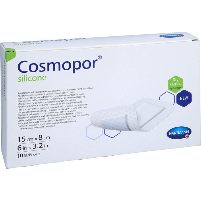 Cosmopor silicone 15x8cm P10, 10 St VER