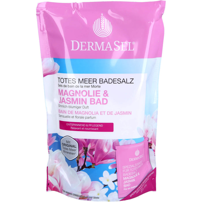 Dermasel Totes Meer Badesalz Magnolie & Jasmin, 1 P KPG