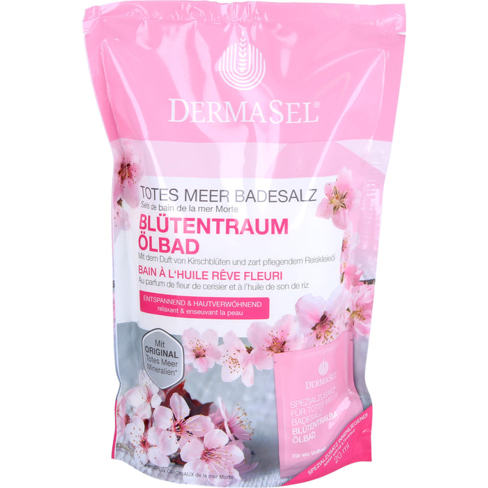 Dermasel Totes Meer Badesalz Blütentraum, 1 P KPG