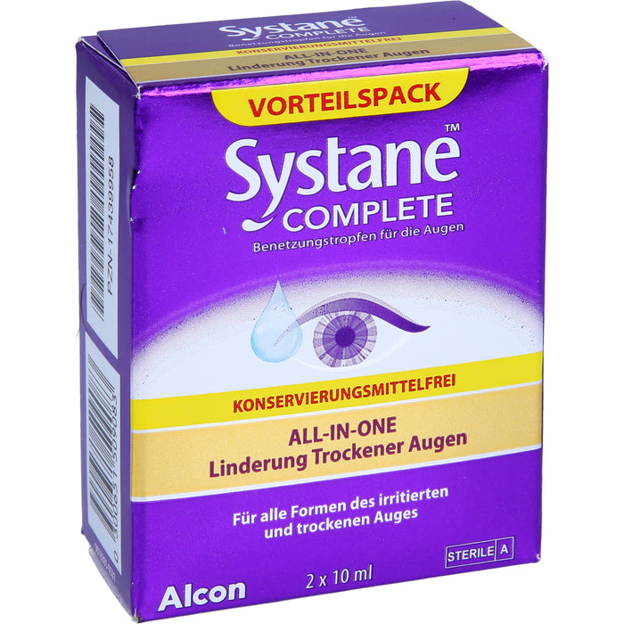 Systane Complete O Konserv, 2X10 ml ATR