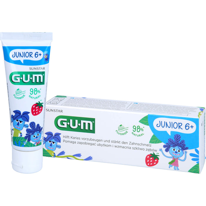 GUM JUNIOR ZAHNGEL, 50 ml ZGE