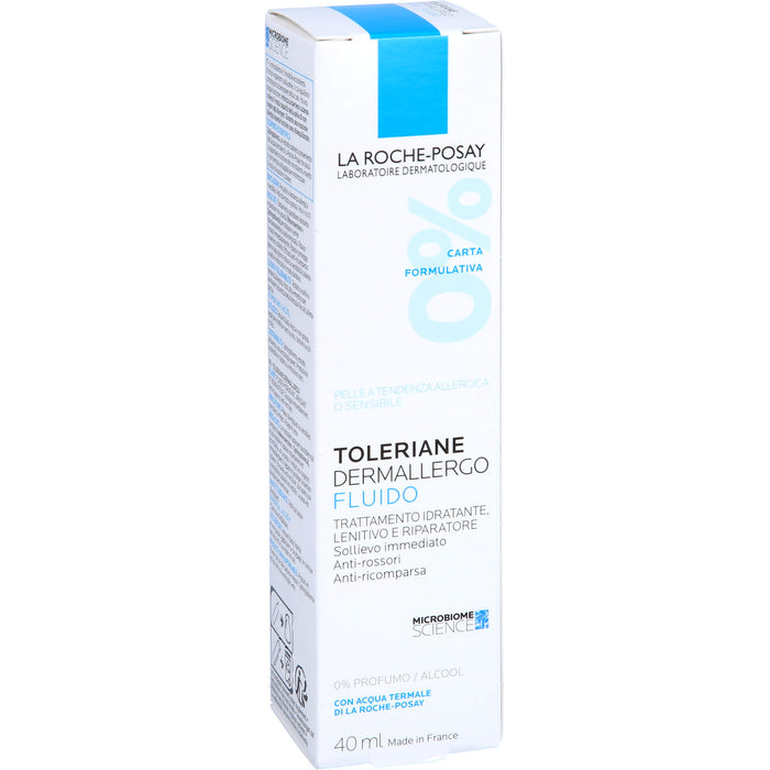 LA ROCHE-POSAY Toleraine Dermallergo Fluid täglich reparierendes Feuchtigkeitsfluid, 40 ml Crème