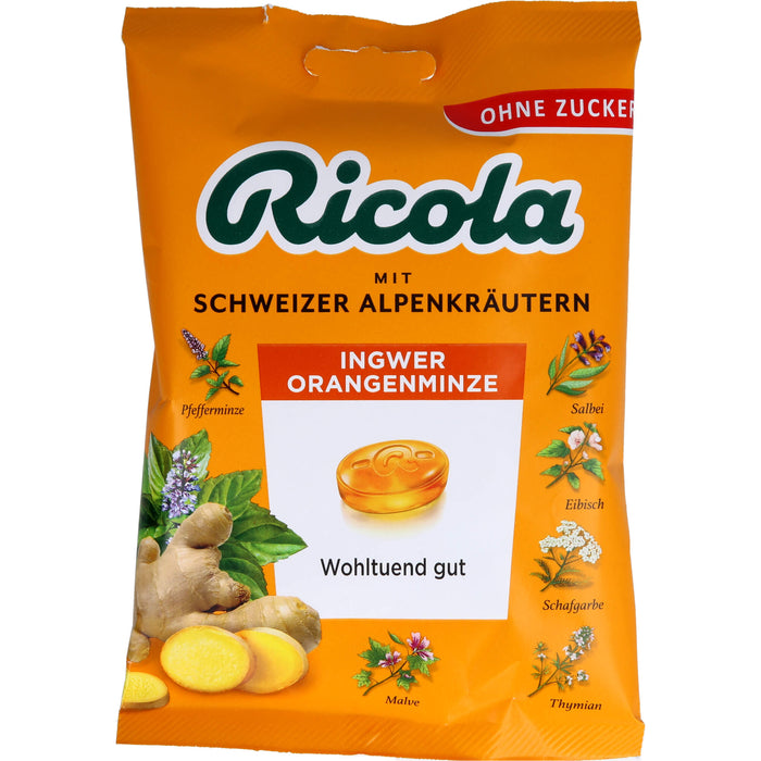 Ricola o.Z. Ingwer Orangenminze, 75 g BON