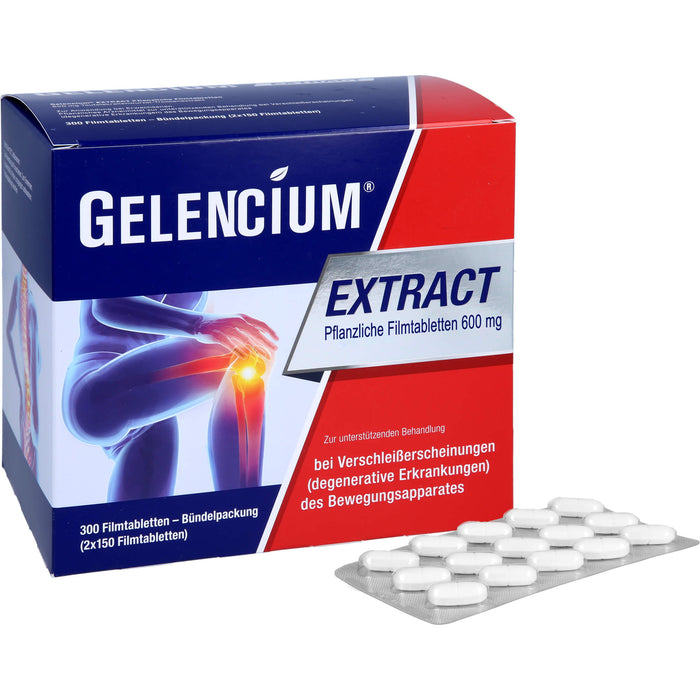 Gelencium EXTRACT Pflanzliche Filmtabletten 600 mg, 2X150 St FTA