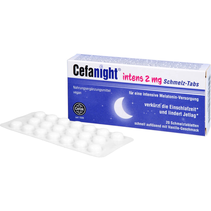 Cefanight intens 2 mg Schmelz-Tabs, 20 St SMT