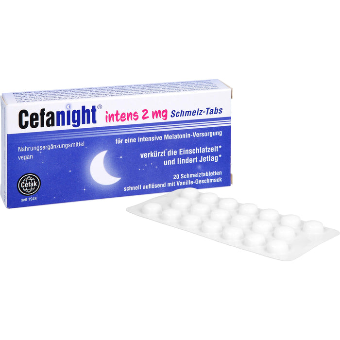 Cefanight intens 2 mg Schmelz-Tabs, 20 St SMT